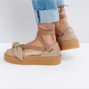 fenty platform sneakers